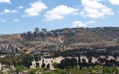 הדמיית כביש הגישה החדש לשכונת כבביר